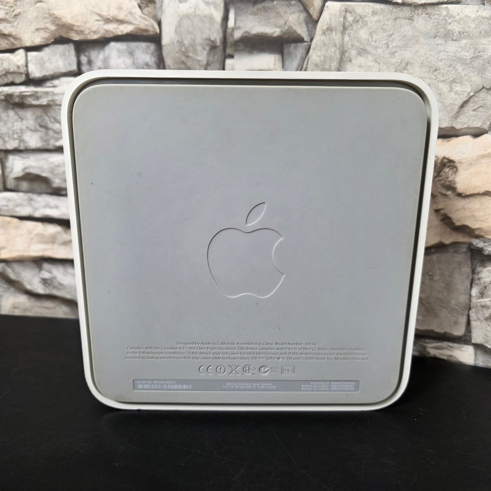 Apple AirPort Extreme Base Station A1354 GOOD Dual-Band Wireless Router Untested - Picture 4 of 13